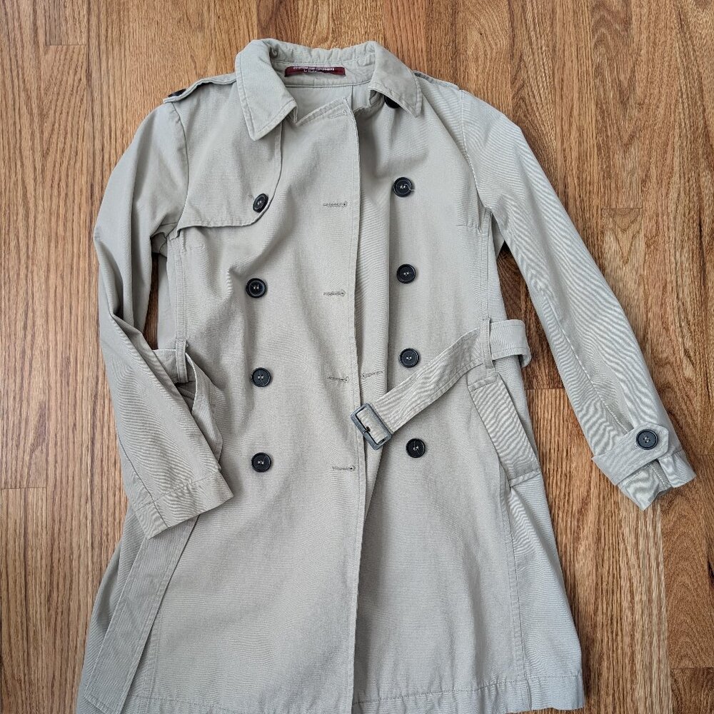 Comptoir des Cotonniers trench coat with belt
